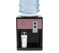 Distributore elettrico per acqua calda e fredda, da 575 W, 8-95 °C, adatto per taniche da 4,5-18,9 l, con vassoio di raccolta rimovibile, per casa e ufficio, rosa