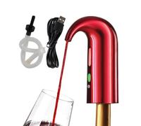 Distributore elettrico per vino versatore a becco di precisione con | Aeratore versatore per vino per feste, bar, cena, compleanno, giorno del Ringraziamento, bevande