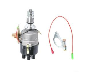 Distributore elettronico DM2 25D 45D con cappuccio e braccio del rotore per MINI MGB Austin per Land Rover Series II III Defender per Triumph Spitfire Angolo di sospensione automatico adatto a bobine