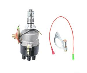 Distributore elettronico SI-AT64001 DM2 25D 45D con tappo e braccio rotore per Mini, MGB, Austin, per Land Rover Serie II/III, MGA, Morris, per Triumph Spitfire, Reliant 4 cilindri, adatto per modelli