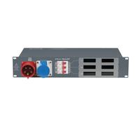 Distributore energia 16A CEE5P 16A 3x MCB CEE3P 16A Showgear 50660