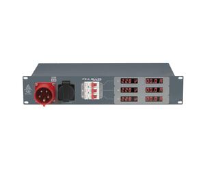 Distributore energia 16A CEE5P 16A 3x MCB Schuko tipo F Showgear 50661