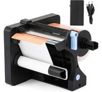 Distributore Etichette Automatico Elettrico, Sbucciatore con Doppio Sensore Ottico e 3 velocità Regolabili, per Etichette Logistica Spedizione Magazzino Fabbrica Ufficio da 20-130mm