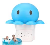 Distributore galleggiante per compresse di cloro per piscina, galleggiante per compresse di cloro di polipo, dispenser di cloro galleggiante per piscina interna ed esterna vasca idromassaggio
