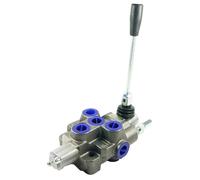Distributore idraulico MD 3/8" semplice effetto a 1 leva + posizionatore oleodin