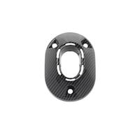 Distributore Ignition Distributore Copertura di dissipazione calore per terminale di scarico per motocicletta, adatta per PCX160, protezione per terminale di scarico(Carbon Fibre-1Pc)