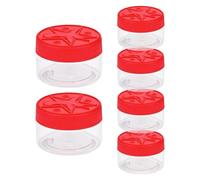 Distributore manuale - 6,5 x 6,5 x 4 cm | Distributore di mangime per uccelli selvatici, 6 pezzi, dispenser per uccelli piroli | Utensili di alimentazione creativi per ponte, terrazza, cortile