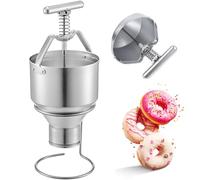 Distributore Manuale Di Ciambelle, Macchina Per Ciambelle Regolabile A 6 Marce Con Supporto, Erogatore A Tramoggia Per Ciambelle Per Panetteria, Facile Da Usare, Per Una Formatura Uniforme Delle