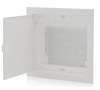 Intratec ripartitore di comunicazione a incasso, IP40 - Distribuzione multimediale per casa connessa, serie DIXBOX-XT, armadio per sistemi multimediali, 317 x 346 x 92 mm, bianco