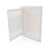 Intratec ripartitore di comunicazione a incasso, IP40 - Distribuzione multimediale per casa connessa, serie DIXBOX-XT, armadio per sistemi multimediali, 442 x 346 x 92 mm, bianco