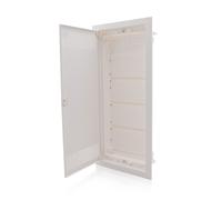 Intratec ripartitore di comunicazione a incasso, IP40 - Distribuzione multimediale per casa connessa, serie DIXBOX-XT, armadio per sistemi multimediali, 717 x 346 x 92 mm, bianco