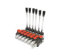 DISTRIBUTORE OLEODINAMICO a 6 leve portata 40L/min -15 /+80 B