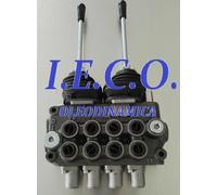 DISTRIBUTORE OLEODINAMICO IDRAULICO 3/8 4 LEVE 45 LT 2 JOYSTICK