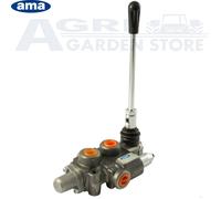 Distributore Oleodinamico Idraulico Ama Doppio Effetto Trattore 1 Leva 3/8 40LT