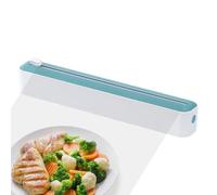 Distributore Pellicola con Tagliapellicola, Ricaricabile per Carta Alluminio, Taglio Rapido Manuale per Conservazione Alimenti Frutta Snack