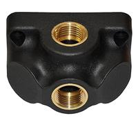 Distributore per aria compressa, distributore d'aria a parete, scatola di distribuzione ("vuota" 1 volta, 1/2")