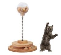 Distributore per gatti | Cat Feeder Ball interattivo per | Il tuo gatto - Palla di alimentazione per distributore di cibo interattivo e perdita di peso a ventosa per, Mangia