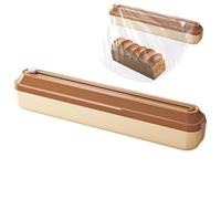 Distributore Per Pellicola Alimentare Con Taglierina,Porta Pellicola Sicuro | Distributore Per Film E Carta Di Alluminio | Per Armadietto Cassetto Parete Dispensa Frigorifero Congelatore Frigorifero