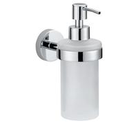 Distributore per sapone Tesa Smooz a Muro 0,2 L Metallo Argento Bianco