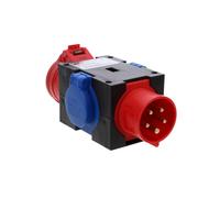Distributore Portatile PEDONALE 16A/5P 2xGS IP44 9430003W