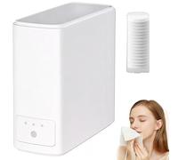 Distributore Smart Asciugamani Caldi, Macchina Salviette Compresse Riscaldamento 5s - Controllo Temp 55-65°C, Scalda Salviettine Automatico con Serbatoio 500ml Machine+20Towels