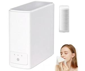 Distributore Smart Asciugamani Caldi, Macchina Salviette Compresse Riscaldamento 5s - Controllo Temp 55-65°C, Scalda Salviettine Automatico con Serbatoio 500ml Machine+20Towels