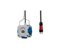 Distributore sospeso mDV 3x230V Schuko 2671 DV-2671-D
