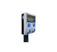 Distributore su supporto TD-CAMP FI/LS 2x16A/3P 2x230V DV-1703-D
