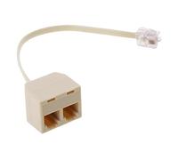 Distributore telefonico modulare Cat 5, 8P8C, 15 cm con connettore RJ45, ideale per reti di telecomunicazioni e connessioni dati.