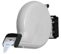Distributore Ticket Elimnacode a Strappo Dispenser 26x18x5 cm Visel Bianco