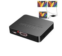 Distributore video DisplayPort, splitter video | Distributore video 1 ingresso 2 uscite | Adattatore interruttore display Distributore video risoluzioni, Adattatore video HD per ordine