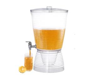 Distributori Di Bevande Per Feste Con Rubinetto 10 Litri, Fontana Di Bevande Fredde, Contenitore Di Succo Birra Limonata Tè per Ristorante Festa - Pranzo Cucina Acqua Ghiacciata Vino