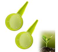 Distributori di Sementi,Distributore di Sementi,Dispensatore di Semi,Dispenser di Semi Seminatore di Semi,Distributore di Semi Seminatrice,Seminatrice per Piante Regolabile,2 Pezzi (Verde Brillante)