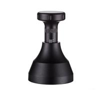 Distribuzione della polvere di caffè resa facile con questo strumento di manomissione regolabile compatibile con le comuni macchine da caffè espresso (58 mm)