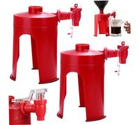 Distribuzione di soda 2pcs in plastica Dispenser di bottiglie di sodio con tappa Drink non slipless per feste per casa