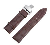 Distribuzione Fibbia Orologio Cinghia 24mm Cinghia con Molla Barra Marrone