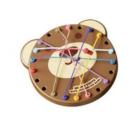 Districare il puzzle della corda, puzzle di corda attorcigliata - Gioco di puzzle cerebrale a forma di orso | Soluzione di corde di puzzle interattivi, gioco educativo di nodi di corda di smistamento