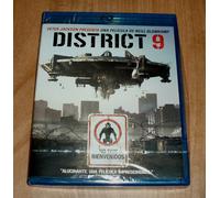 DISTRICT 9 BLU-RAY NUOVO SIGILLATO SCI-FI THRILLER (NON APERTO) A-B-C
