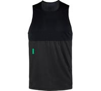 District Vision - Canottiera da trail running stretch, traspirante e resistente - Panelled Training Singlet Black per Uomo - Taglia S - Nero