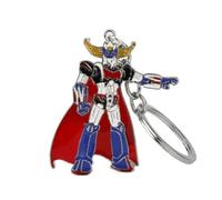 Distrigeek Goldorak Actarus Portachiavi in metallo smaltato UFO Robot Grendizer U Great Mazinger Z, multicolore, taglia unica, multicolore, Taglia unica