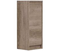 Distrimobel Saetabis Giunone S04 Pensile Bagno, 30X26X74 H cm, Rovere Spazzolato, Melamina