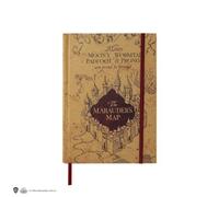 Cinereplicas Harry Potter-Taccuino con mappa pieghevole del Malandrino - Licenza ufficiale