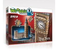 Wrebbit 3D W3D-2002 The Big Ben 3D Puzzle, multicoloured, One Size