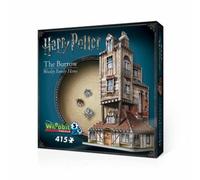 Distrineo WRB1011 Puzzle da 415 Pezzi 3D - Harry Potter: La Tana (Casa Weasley)