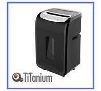 distruggi documenti carte elettrico frammenti trita carta titanium ufficio 2502