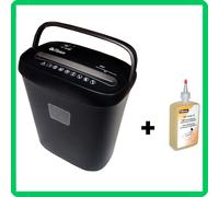 distruggi documenti carte elettrico frammenti trita carta ufficio 050X con olio