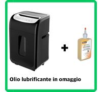 distruggi documenti carte elettrico frammenti trita carta ufficio 2502 con olio