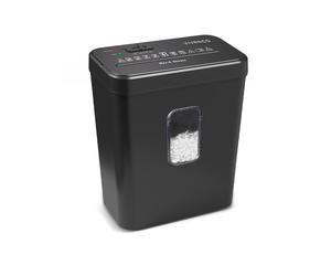 Distruggi documenti e carte di credito, taglio a frammenti 4x35 mm, cestino 13L