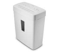 Hama Trituratore Carta Distruggidocumenti Carta DVD Graffette 5 Fogli A4 Lame Acciai Sicurezza Automatica/Off Funzione Ritorno Cestino 13L Sicurezza P5 T2 E2 O1 Bianco