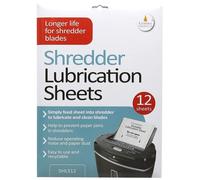 Cathedral Products Confezione da 12 fogli di lubrificazione per trituratori - ottima alternativa all'olio disordinato